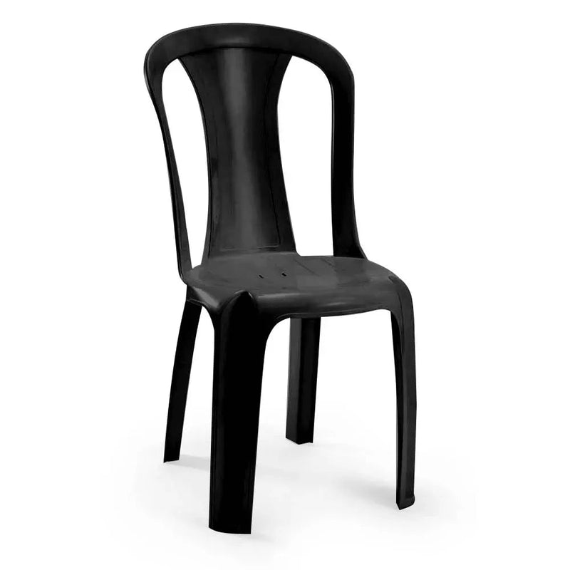 Cadeira de Plástico Bistrô Ametista Preta - Bin Embalagens