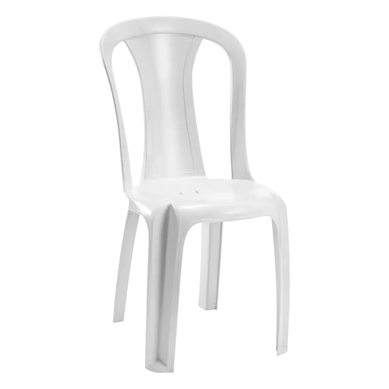 Cadeira de Plástico Bistrô Ametista Preta - Bin Embalagens