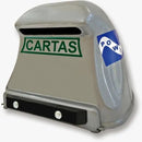 Caixa de Correios JLK Power 25,5CM X 19CM Prata - Bin Embalagens