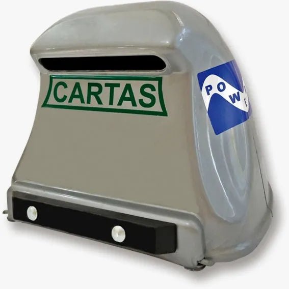 Caixa de Correios JLK Power 25,5CM X 19CM Prata - Bin Embalagens