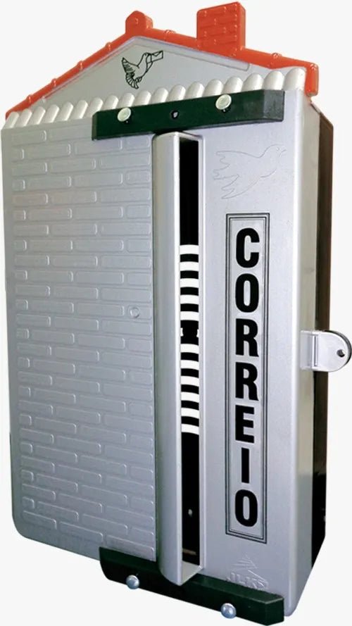 Caixa de Correios JLK Revista 46CM X 30CM - Prata - Bin Embalagens