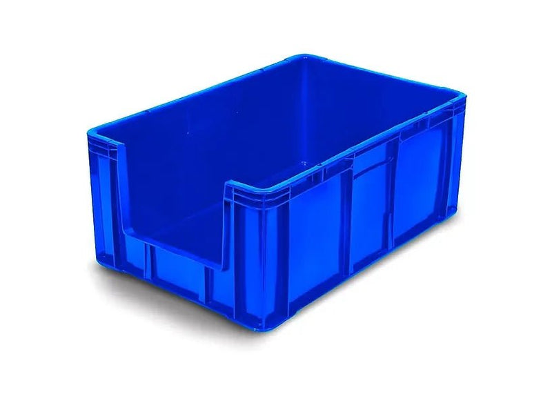 Caixa Plástica 45,5 Litros Preta MS50V - Bin Embalagens