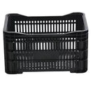 Caixa Plástica Agrícola Vazada CP31 Gruplast Totalmente Vazada Preta Kit com 100 unidades - Bin Embalagens