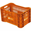 Caixa Plástica Agrícola Vazada CP31 Gruplast Totalmente Vazada Preta Kit com 100 unidades - Bin Embalagens