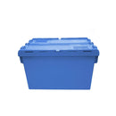 Caixa Plástica ALC 6437 65 Litros Azul - Bin Embalagens