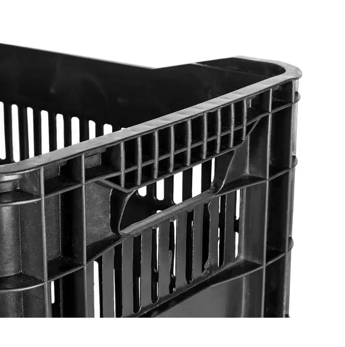 Caixa Plástica Gruplast Horti Frutti Preta 20kg 50 Litros - Bin Embalagens