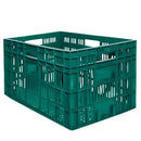 Caixa Plástica Gruplast Horti Frutti Verde 20kg 50 Litros - Bin Embalagens