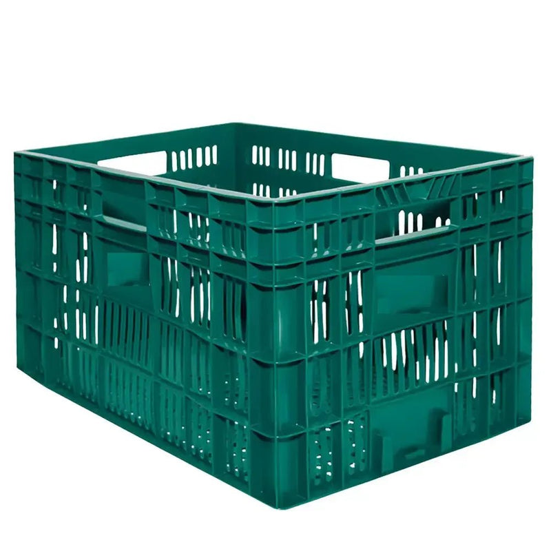 Caixa Plástica Gruplast Horti Frutti Verde 20kg 50 Litros - Bin Embalagens
