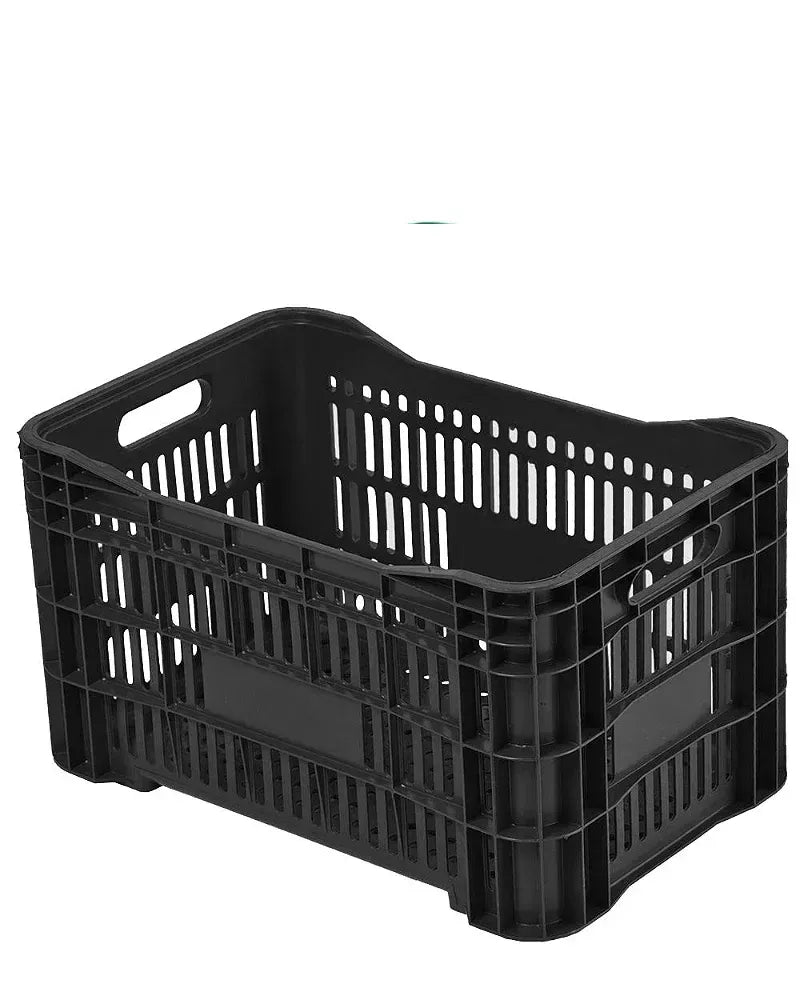 Caixa Plástica Horti Frutti Preta 20kg 46 Litros - Bin Embalagens