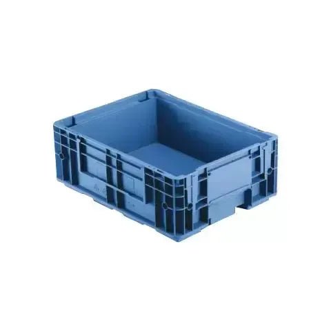 Caixa Plástica Industrial RL - KLT 4322, Azul - Bin Embalagens