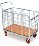 Carrinho Abastecedor Gruplast Fundo Grande, 1,00 x 65 x 115 cm - Bin Embalagens