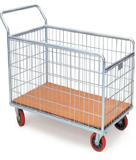 Carrinho Abastecedor Gruplast Fundo Grande, 1,00 x 65 x 115 cm - Bin Embalagens