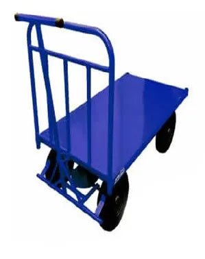 Carrinho Plataforma Gruplast Assoalho de Chapa com 01 aba - carga 500kg - Bin Embalagens