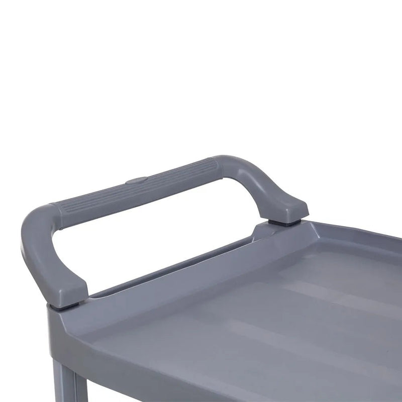 Carro Bandeja Triplex - Cinza - Nobre - Bin Embalagens