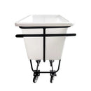 Carro Cuba 180 Litros, Sem Tampa e Com Estrutura - Bin Embalagens