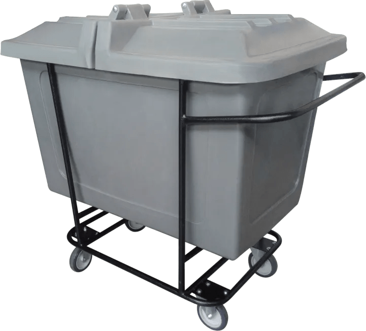 Carro Cuba 430 LITROS – Com Estrutura Metalica - Bin Embalagens