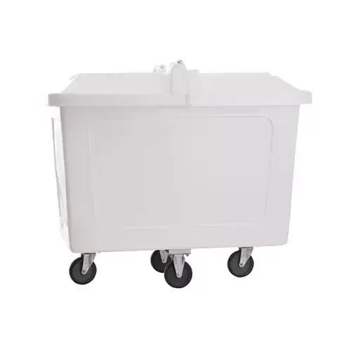 Carro Cuba 430 LITROS, Sem Tampa e com Suporte - Bin Embalagens