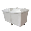 Carro Cuba, 600 Litros, Com Rodas e Tampa - Bin Embalagens