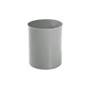 Cesto de Lixo 15 Litros Sem Tampa Cinza - Bin Embalagens