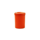 Cesto de Lixo 15L c/ Tampa Flip Top Laranja - Bin Embalagens