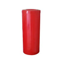 Cesto de Lixo 23L c/ Tampa Flip Top - Vermelho - Gruplast - Bin Embalagens