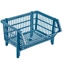 Cesto Plástico Empilhável Gruplast Médio Preto - Bin Embalagens