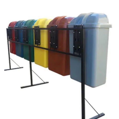 Conjunto Coleta Seletiva Gruplast 50 Litros 2 Lixeiras - Bin Embalagens