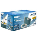 Conjunto mop rotatorio compact – Azul Petroleo Nobre - Bin Embalagens