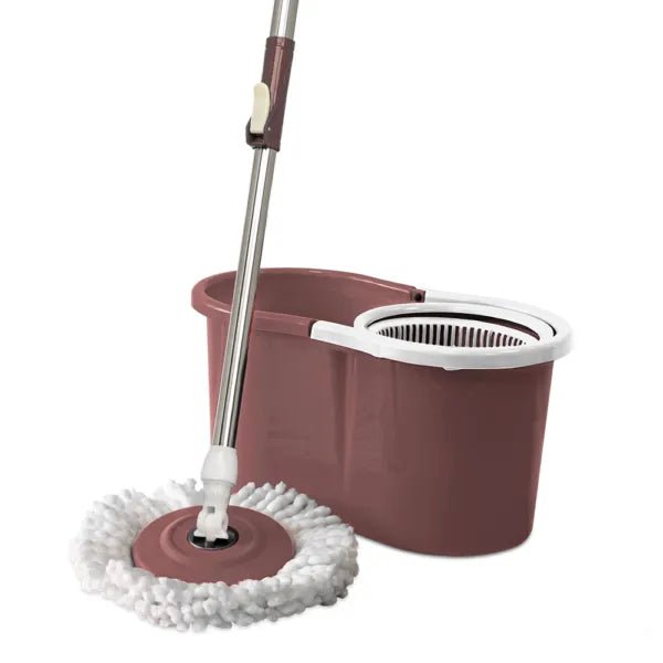 Conjunto mop rotatorio compact – Rosa Marsala – Nobre - Bin Embalagens