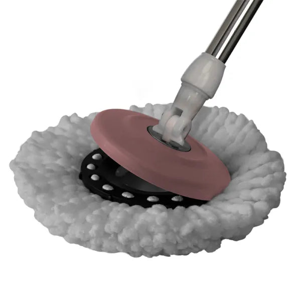 Conjunto mop rotatorio compact – Rosa Marsala – Nobre - Bin Embalagens