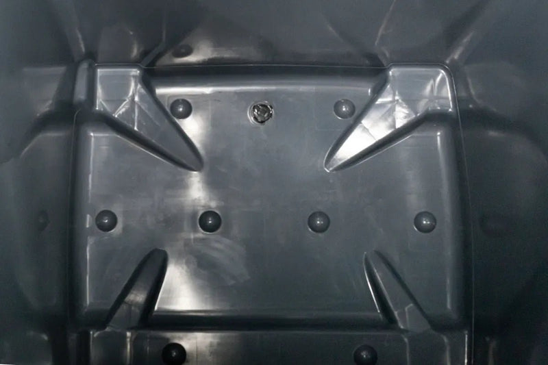 Container de Lixo ou Lixeira Gruplast em Plástico 1000L Cinza - Bin Embalagens