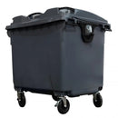 Container de Lixo ou Lixeira Gruplast em Plástico 1000L Cinza - Bin Embalagens