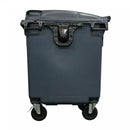 Container de Lixo ou Lixeira Gruplast em Plástico 1000L Cinza - Bin Embalagens