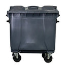 Container de Lixo ou Lixeira Gruplast em Plástico 1000L Cinza - Bin Embalagens