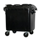 Contentor Plástico 1000 Litros Preto - Bin Embalagens