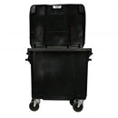 Contentor Plástico 1000 Litros Preto - Bin Embalagens