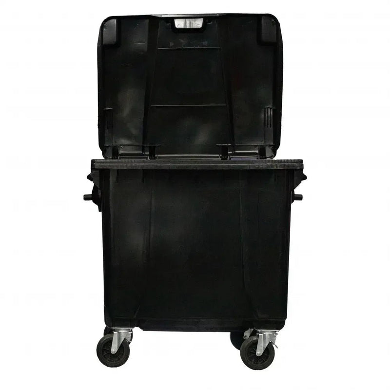 Contentor Plástico 1000 Litros Preto - Bin Embalagens