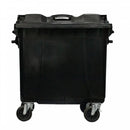 Contentor Plástico 1000 Litros Preto - Bin Embalagens