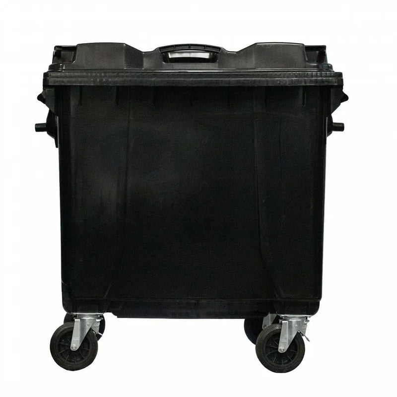 Contentor Plástico 1000 Litros Preto - Bin Embalagens