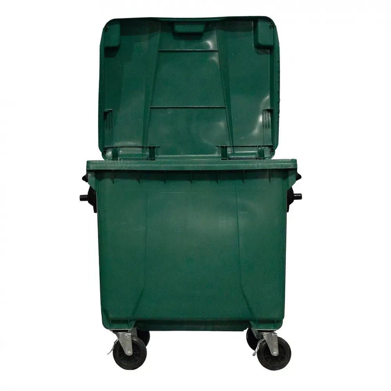 Contentor Plástico 1000 Litros Verde - Bin Embalagens