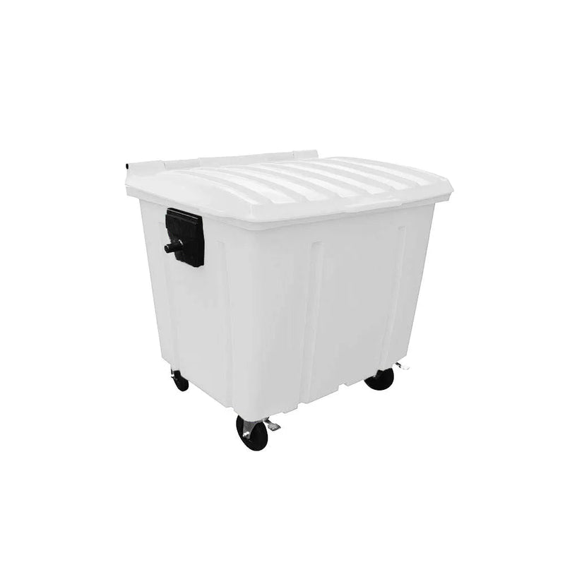 Contentor Plástico Gruplast 500 Litros Branco - Bin Embalagens