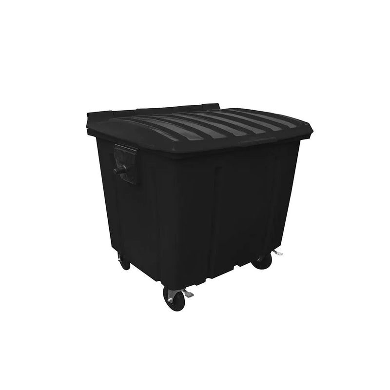 Contentor Plástico Gruplast 500 Litros Preto - Bin Embalagens