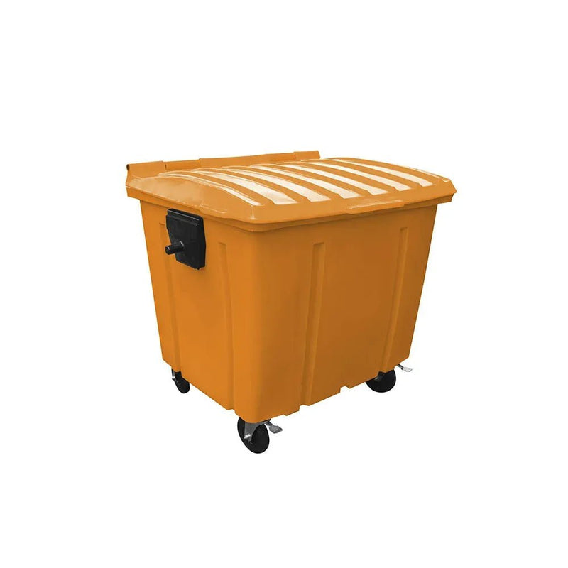 Contentor Plástico Gruplast 700 Litros Marrom - Bin Embalagens