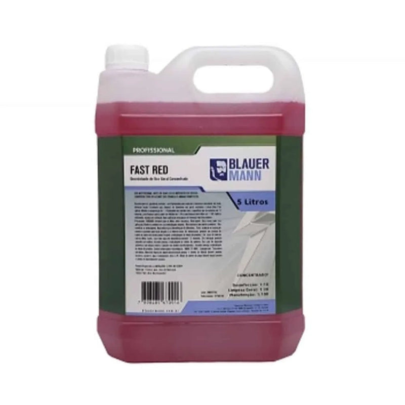 Desinfetante Concentrado – 5 litros – Red – Fast - Bin Embalagens