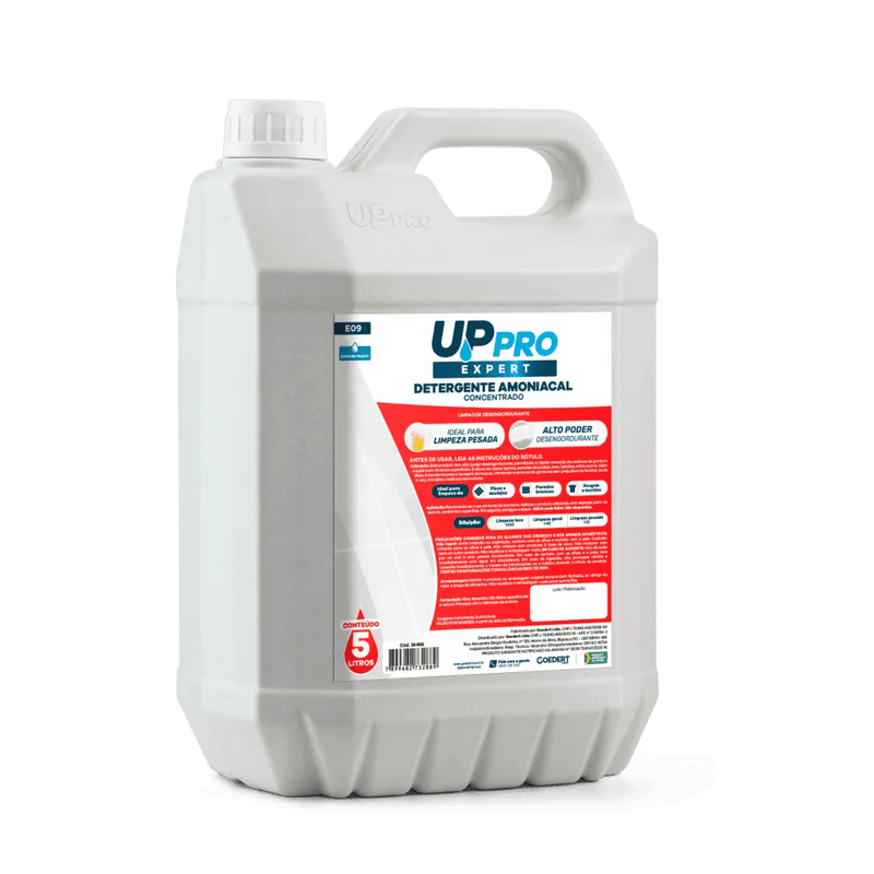 Detergente amoniacal 5l (concent.) E09 – UPPRO - Bin Embalagens