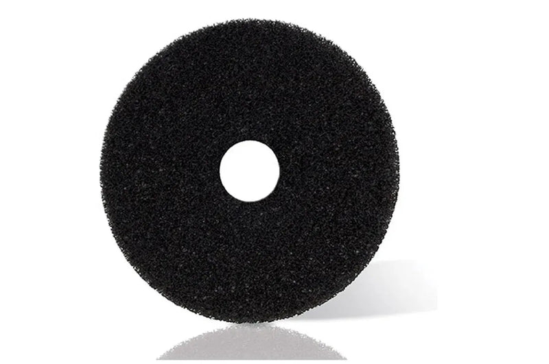 Disco remov. p/enceradeira preto 350mm. - Nobre - Bin Embalagens