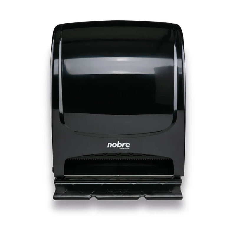 Dispenser c/ Alavanca - p/ Papel Toalha Bobina - Preto - Nobre - Bin Embalagens