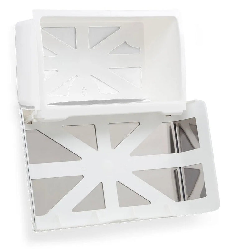 Dispenser p/ Papel Toalha Interfolhas - Branco - Linha Select - Nobre - Bin Embalagens