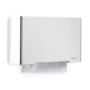 Dispenser p/ Papel Toalha Interfolhas - Inox Escovado - Linha Select - Nobre - Bin Embalagens