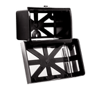 Dispenser p/ Papel Toalha Interfolhas - Inox Polido - Linha Select - Nobre - Bin Embalagens